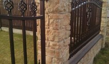 Забор из камня Тирольский