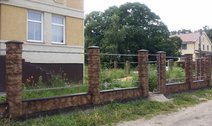 Забор из камня Тирольский Балтийск